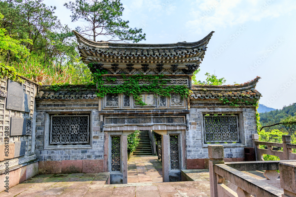 This is the memorial archway of Song Dynasty in China. This is the memorial archway of Song Dynasty in China.