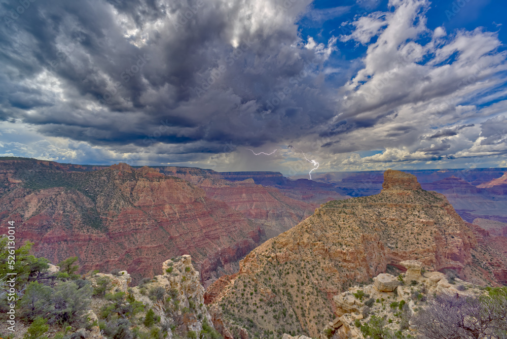 Storm over Grand Canyon AZ