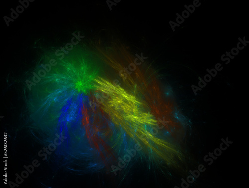 Imaginatory fractal abstract background Image