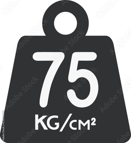 warning maximum weight symbol