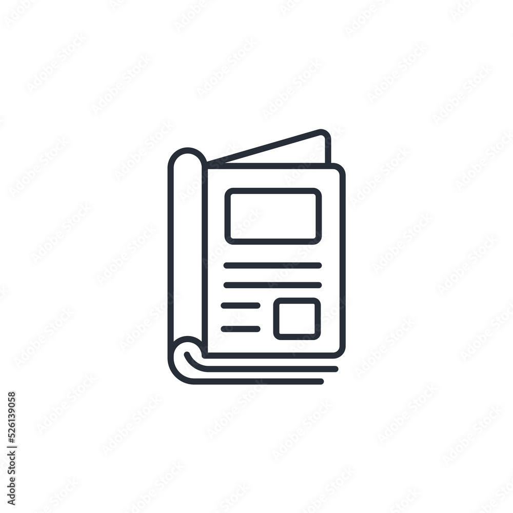magazine icons symbol vector elements for infographic web magazine icons symbol vector elements for infographic web