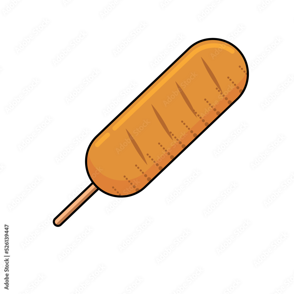 Isolated nugget fast food vector illustration Isolated nugget fast food vector illustration