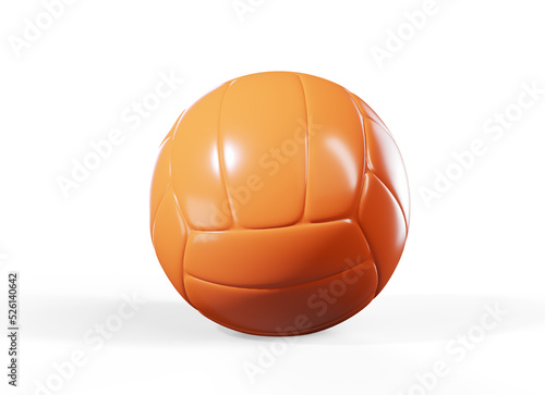 3D rendering of a volley ball