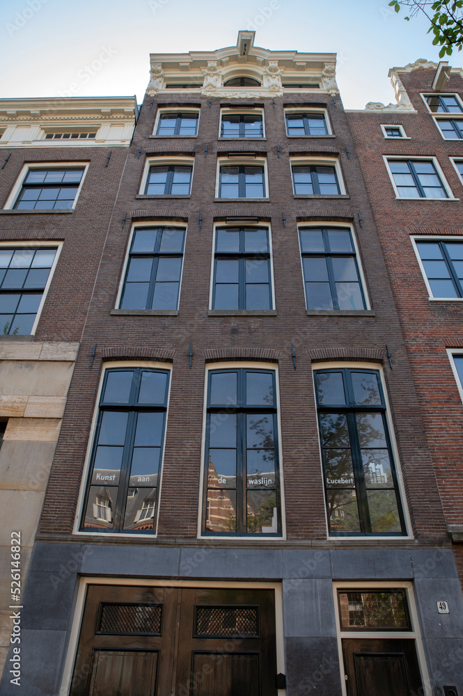 Kloveniersburgwal Street 49 At Amsterdam The Netherlands 23-6-2022