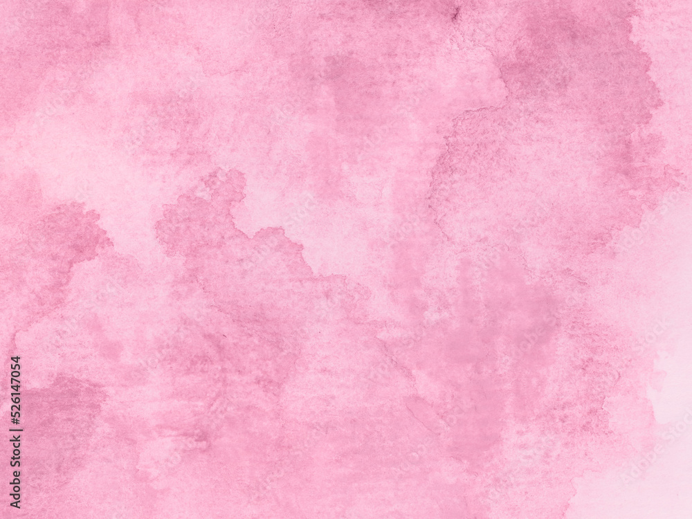 Pastel pink watercolor background. Abstract watercolor nude pink gradient background with copy space for design