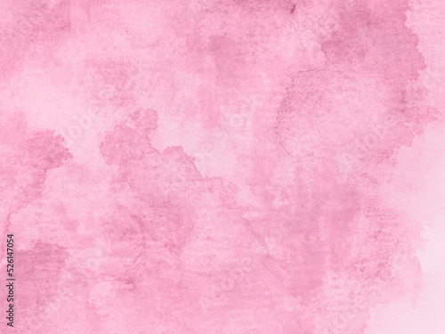 Pastel pink watercolor background. Abstract watercolor nude pink gradient background with copy space for design