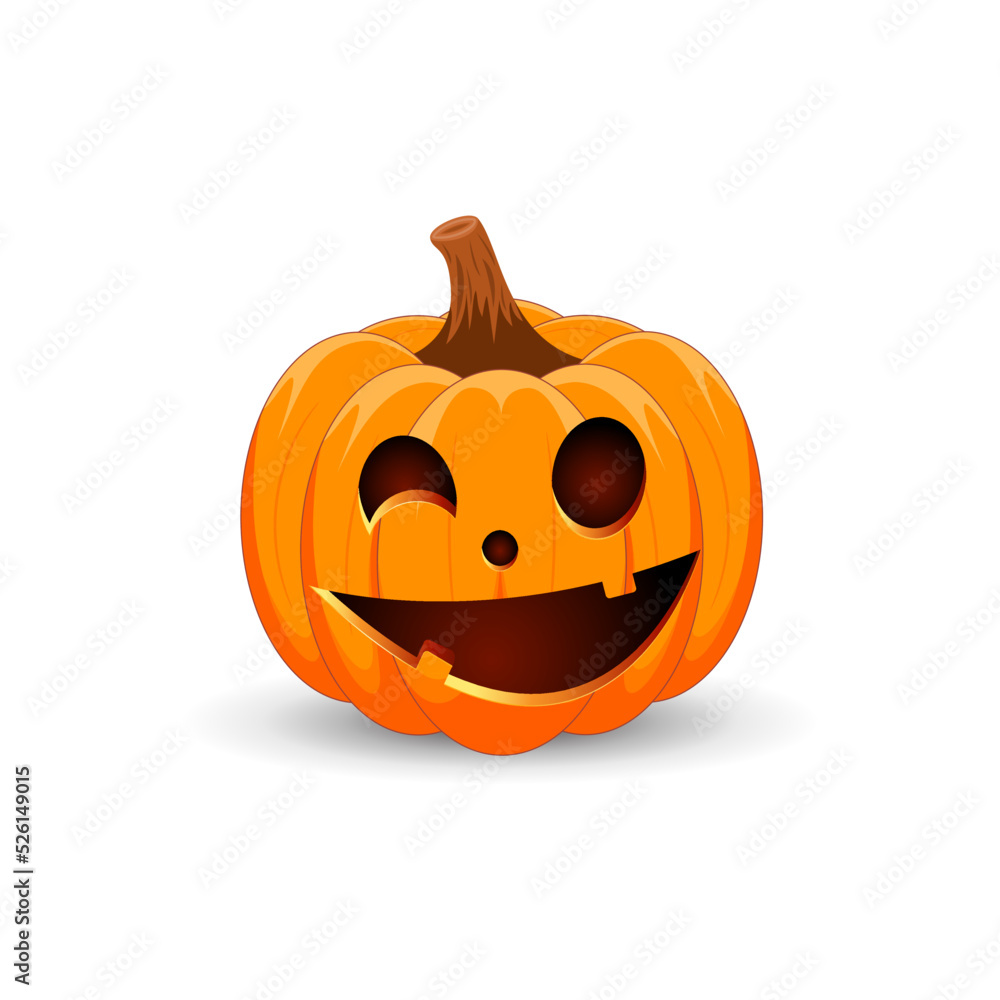 Halloween Pumpkin isolated on white background. The main symbol of the Happy Halloween holiday. Orange spooky pumpkin with scary smile holiday Halloween. Halloween Pumpkin isolated on white background. The main symbol of the Happy Halloween holiday. Orange spooky pumpkin with scary smile holiday Halloween.