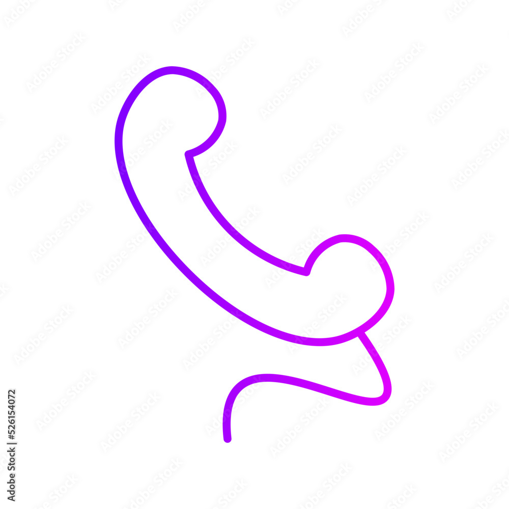 phone gradient icon phone gradient icon