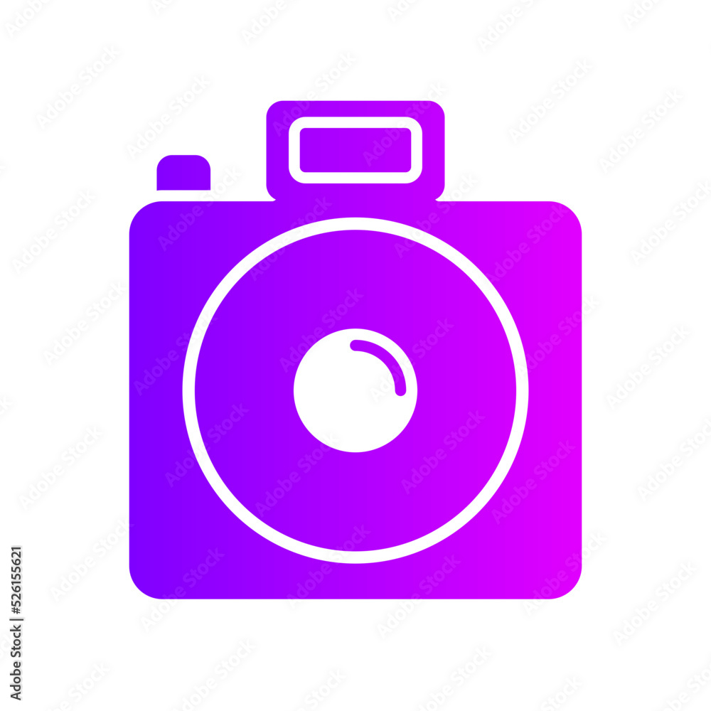 camera gradient icon camera gradient icon