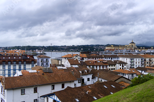 View of Hondarribia, Spain