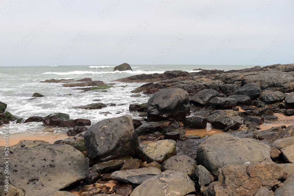 Pedras e o mar