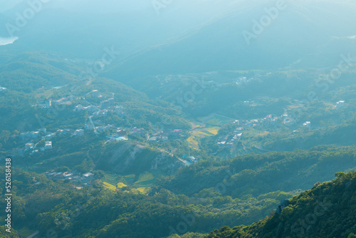 view from the mountains