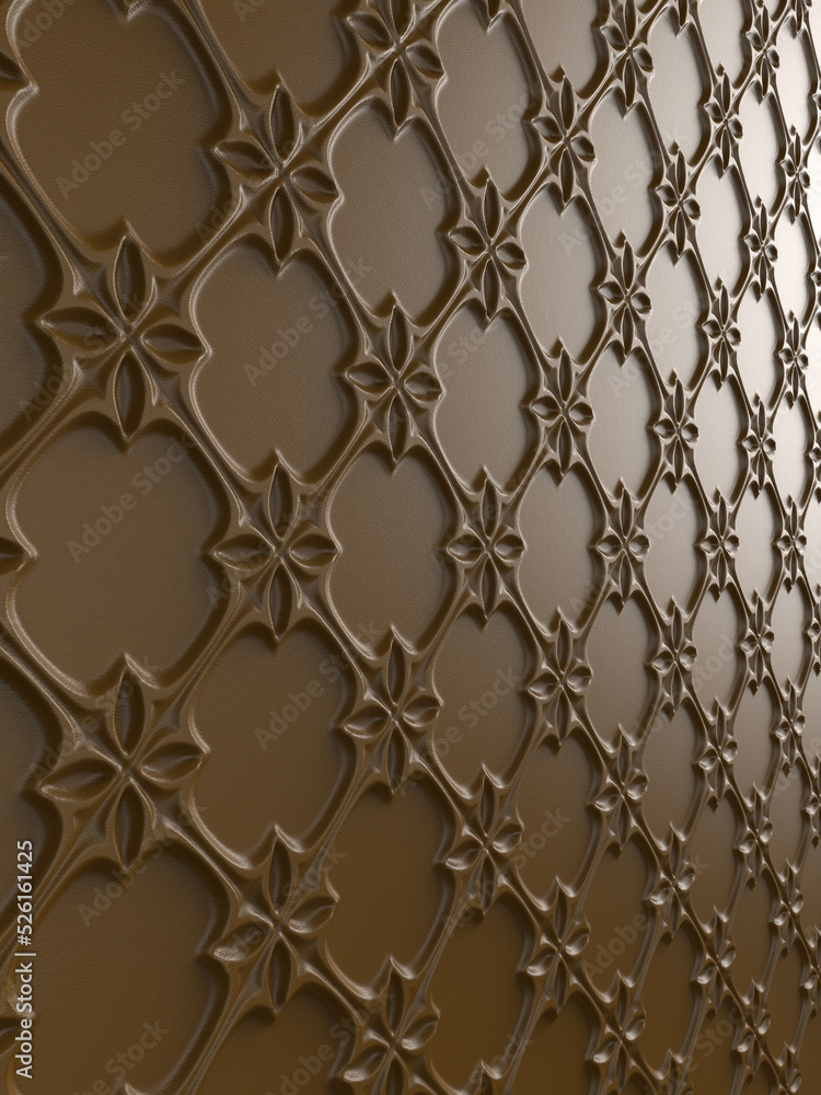 3D effect embossed perspective rendered background pattern. 3D effect embossed perspective rendered background pattern.