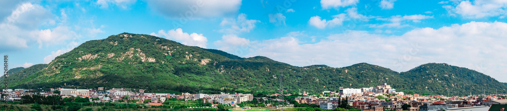 panorama of the mountains