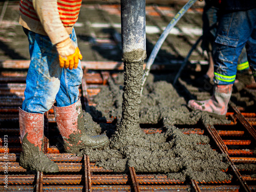 concrete pouring work