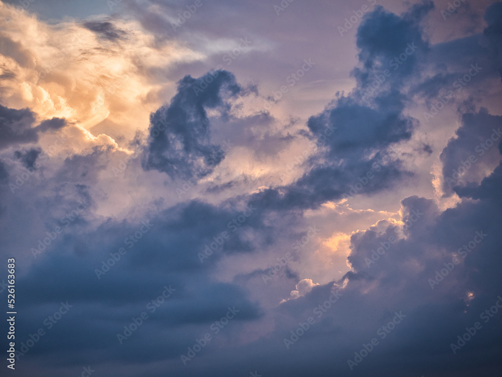 Obraz premium Wolkenlandschaft