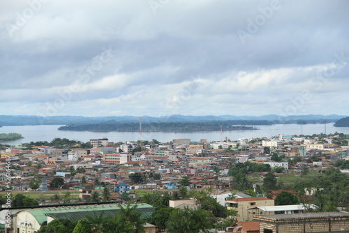 Visão aérea da cidade de Altamira, no Pará. Município às margens do rio Xingu, é o maior do Brasil em área territorial