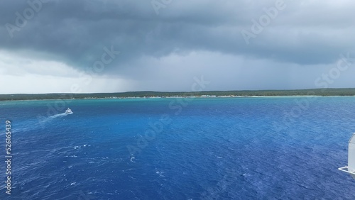 boat on the sea