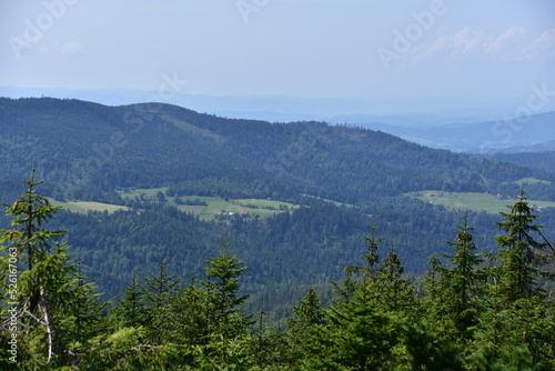 Beskid Śląski, góry, szlak, lato, krajobraz