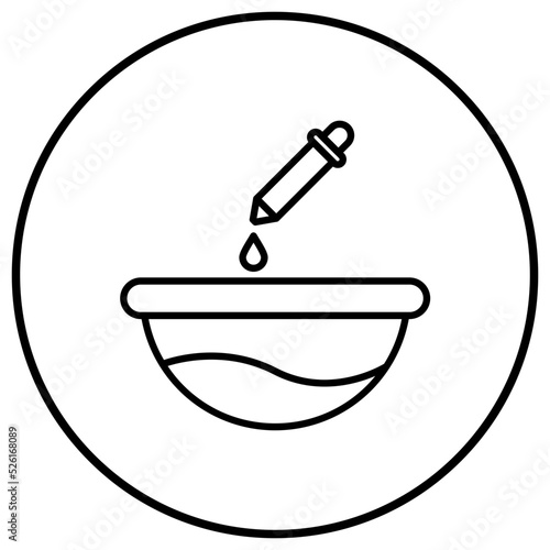 Dropper Line Icon