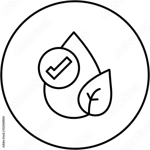 Hypoallergenic Line Icon