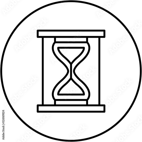 Hourglass Line Icon