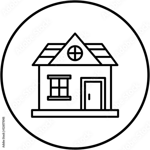 Guest House Line Icon