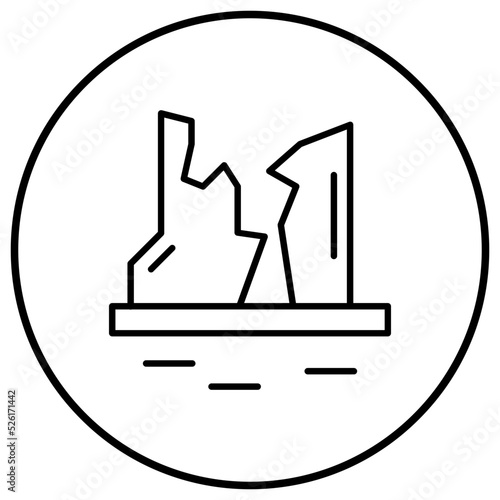 Canyon Line Icon