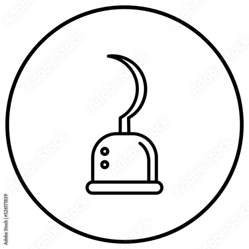 Pirate Hook Line Icon