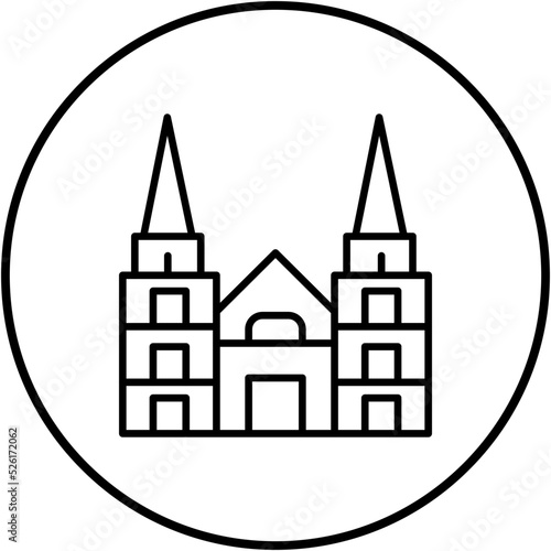 Cologne Line Icon