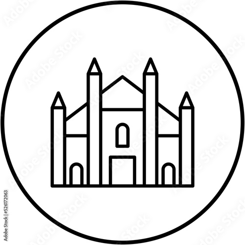 Milan Line Icon