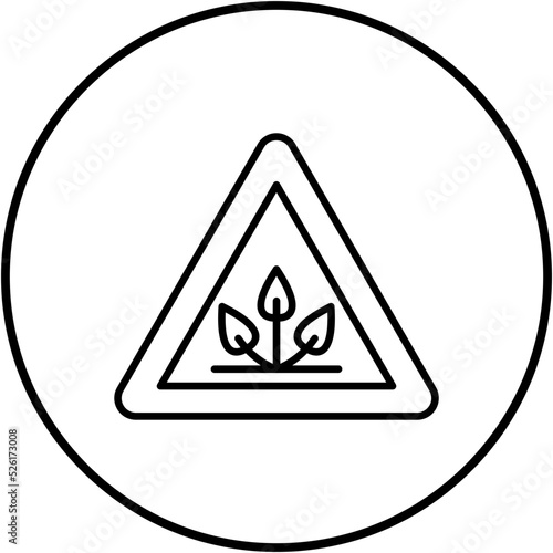 Extinction Line Icon