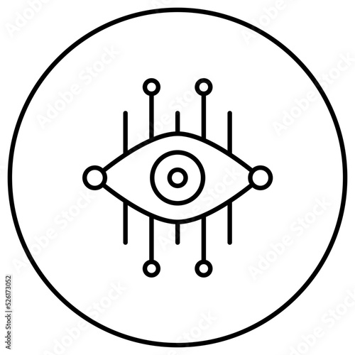 Vision Line Icon