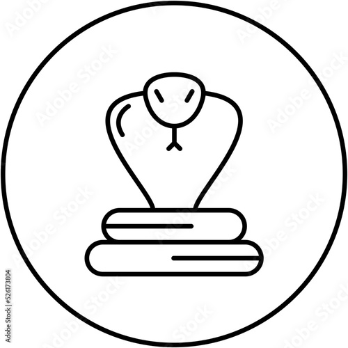 Snake Line Icon