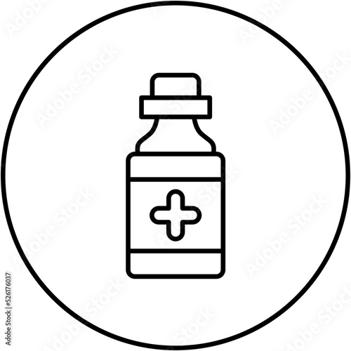 Syrup Line Icon