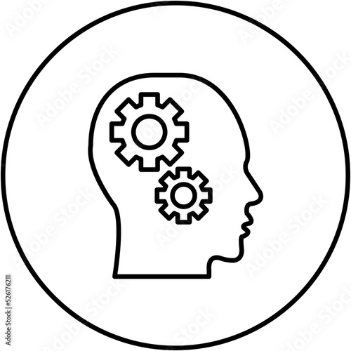 Cognitive Line Icon