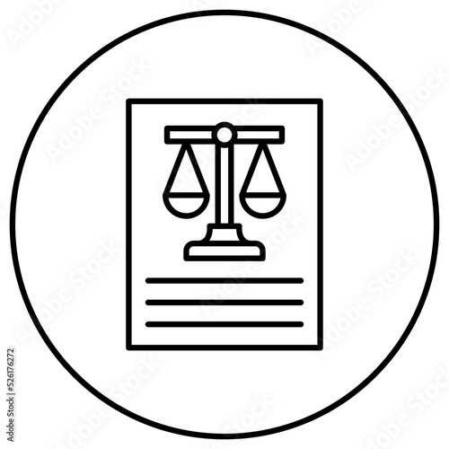 Judgement Line Icon