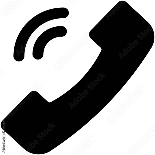 phone receiver Isolated Vector icon which can easily modify or edit

