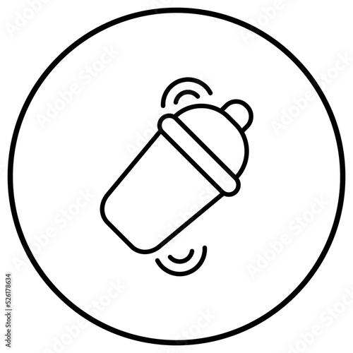 Cocktail Shaker Line Icon