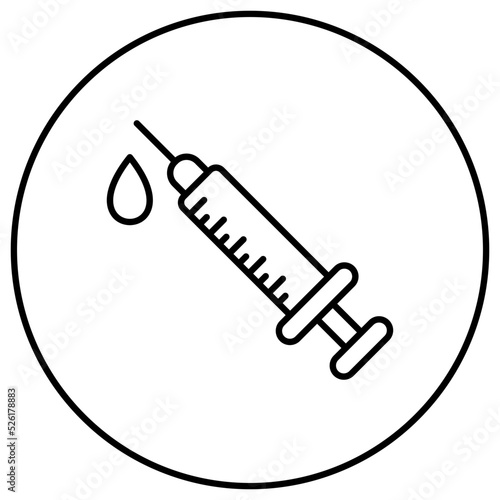 Injections Line Icon