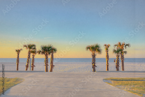 Welcome to Gulf Shores Gulf Shores Public Beach  101 Gulf Shores Pkwy. Gulf Shores Alabama     Palm trees welcome beachcombers to the beautiful coast of Gulf Shores Alabama. 
