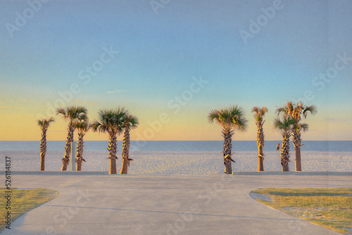 Vászonkép Welcome to Gulf Shores Gulf Shores Public Beach  101 Gulf Shores Pkwy