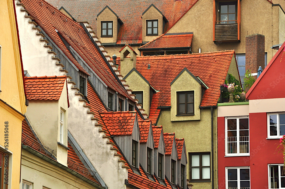Obraz premium Augsburg roofs