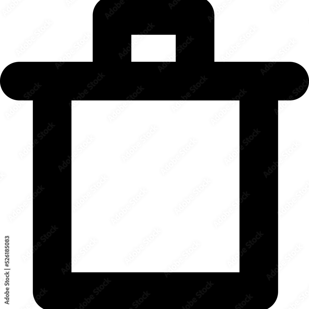 Dustbin Vector Icon Dustbin Vector Icon