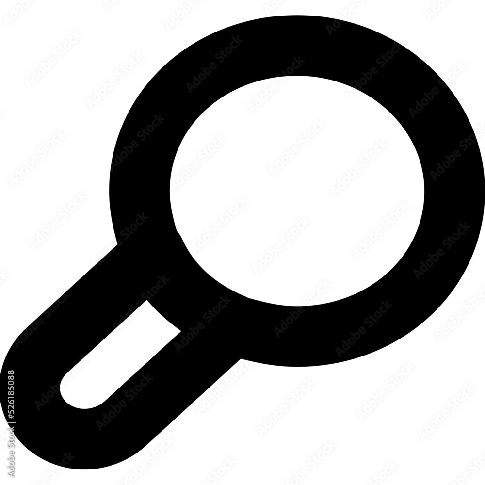 Magnifier Vector Icon Magnifier Vector Icon