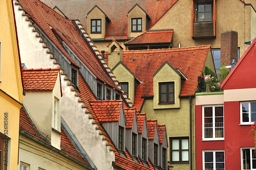 Augsburg roofs
