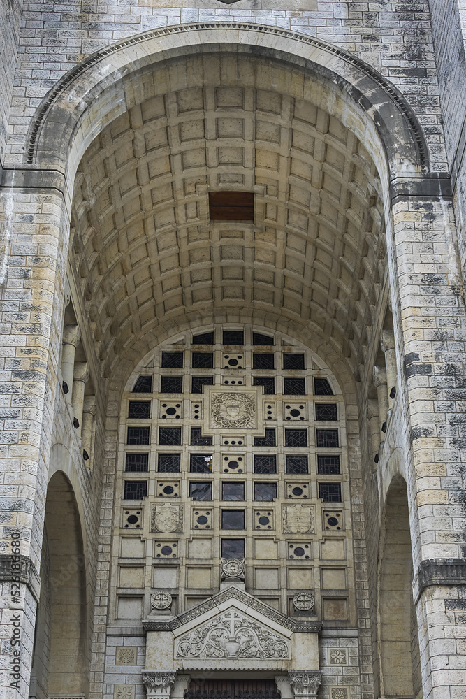 Basilica of the Visitation is chapel of monastery of Visitation in Annecy. Annecy is prefecture and largest city of Haute-Savoie department in Auvergne-Rhone-Alpes region of Southeastern France.