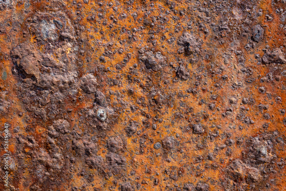 Red rusty metal background Red rusty metal background