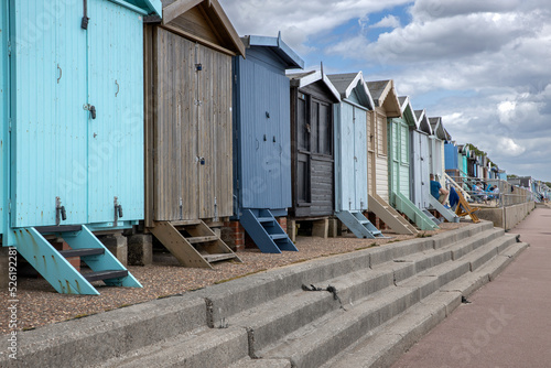 essex, frinton on sea, coast, beach, sea resort, beach houses, , uk, great brittain, uk,  photo