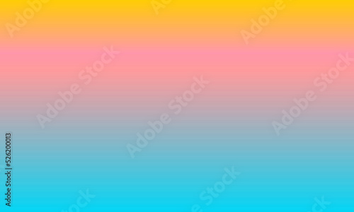 background gradient yellow, blue and pink. blurry pattern. Abstract illustration with gradient blur. vector design